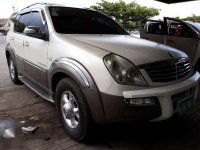 Ssangyong Rexton Rx270Xdi White SUV For Sale 
