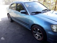 Honda Civic Dimenssion 2002 Blue Sedan For Sale 