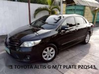 Toyota Corolla Altis 1.6G 2011 Dual VVTI for sale 