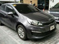 Kia Rio Ex 2016 Gray Sedan FOR SALE