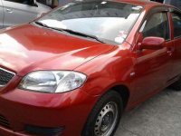 Toyota Vios Manual 2005 Red Sedan For Sale 