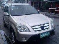 Honda CRV 2006 Model SUV Beige For Sale 