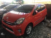 2015 Toyota Wigo G Red Automatic Transmission for sale