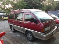 Toyota Lite Ace Red Van Top of the Line  For Sale 