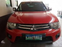 2013 Mitsubishi Strada GLX-V Red For Sale 