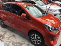 2017 Toyota Wigo 1.0 G Automatic Orange FOR SALE