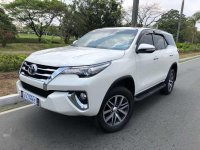 2017 Toyota Fortuner V 4x2 Automatic White For Sale 