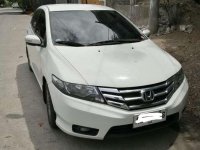 2013 Honda City 1.5 E AT White Sedan For Sale 
