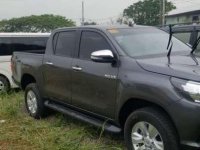 2016 Toyota Hilux 4x2 Manual Gray For Sale 