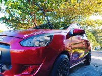 Mitsubishi Mirage GLX 2015 Red HB For Sale 