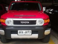2015 Toyota FJ Cruiser Red SUV For Sale 
