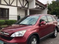 2007 Honda CR-V 2.0 AT Red SUV For Sale 