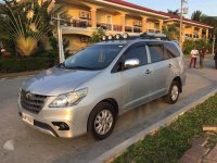 FOR SALE TOYOTA INNOVA E 2014 AUTOMATIC TRANSMISSION