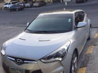 Hyundai Veloster 2013 AT Silver Coupe For Sale 