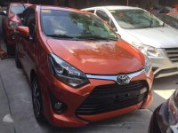 2017 TOYOTA Wigo 10G Automatic Orange FOR SALE