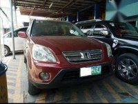 2006 Honda CRV Automatic Red SUv For Sale 