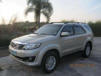 TOYOTA Fortuner gas 2012 automatic FOR SALE