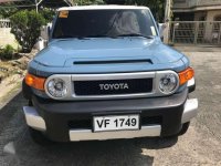 2016 Toyota Fj Cruiser 4x4 Blue For Sale 