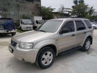 Ford Escape 2005 AT Silver SUv For Sale 