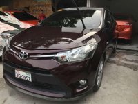 2016 TOYOTA Vios 1.3 E Manual Dual VVTI Blackish Red FOR SALE