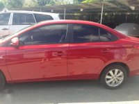 Toyota Vios 2016 AT Red Sedan For Sale 