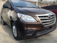 2016 Toyota Innova 2.5 E Manual Brown Metalic for sale