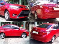 Toyota-Vios Grab 2016-red Matic- for sale