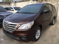 2016 Toyota Innova 2.5 E Brown Manual Transmission for sale