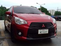 2015 Mitsubishi Mirage G4 GLX Red Automobilico SM City Southmall for sale