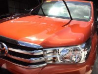 2017 Toyota Hilux 2.4 G 4x2Automatic Orange for sale