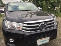 2016 Toyota Hilux 2.4 G 4x2 Manual Gray for sale