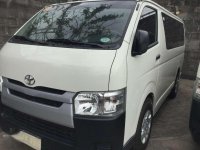 2017 Toyota Hiace Commuter 3.0 Diesel Manual white for sale