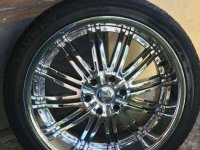 22" versante mags with tires for sale
