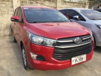 2017 Toyota Innova 28 J Manual Red for sale