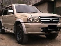 2005 Ford Everest- Diesel Manual for sale