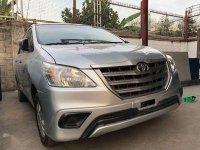 2016 Toyota Innova 2.5 E Automatic Silver Metallic Edition for sale