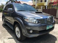 TOYOTA FORTUNER 2.5diesel A/T 2013 FOR SALE