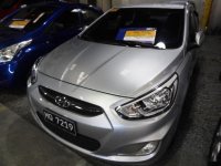 Hyundai Accent 2016 Gasoline Manual Silver for sale