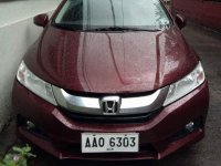 Honda City 2014 Gasoline Automatic Red for sale