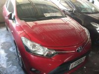 2016 Toyota Vios 1.3E manual RED for sale