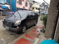 Hyundai Starex 2007 Black CRDI GRX AT DSL 130K mileage for sale