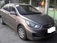 Hyundai Accent 2017 gray manual FOR SALE