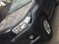 2016 Toyota Hilux 4x2 G diesel manual gray for sale