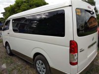 2017 Toyota Hiace GL grandia diesel manual PEARL WHITE for sale