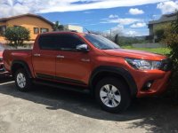 2016 Toyota Hilux 2.8 G 4x4 Orange Automatic Transmission for sale