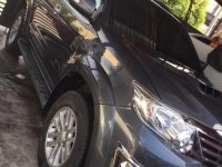 2014 Toyota Fortuner G manual gray for sale