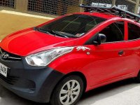 Hyundai Eon red 2014 with topload carier FOR SALE