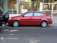 Kia Rio Top of the Line Automatic Tropical Red 2009 for sale