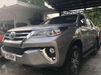 2017 Toyota Fortuner 2.4 G Manual Silver for sale