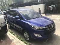 2016 Toyota Innova 2.8E Automatic Blue Limited Stock for sale